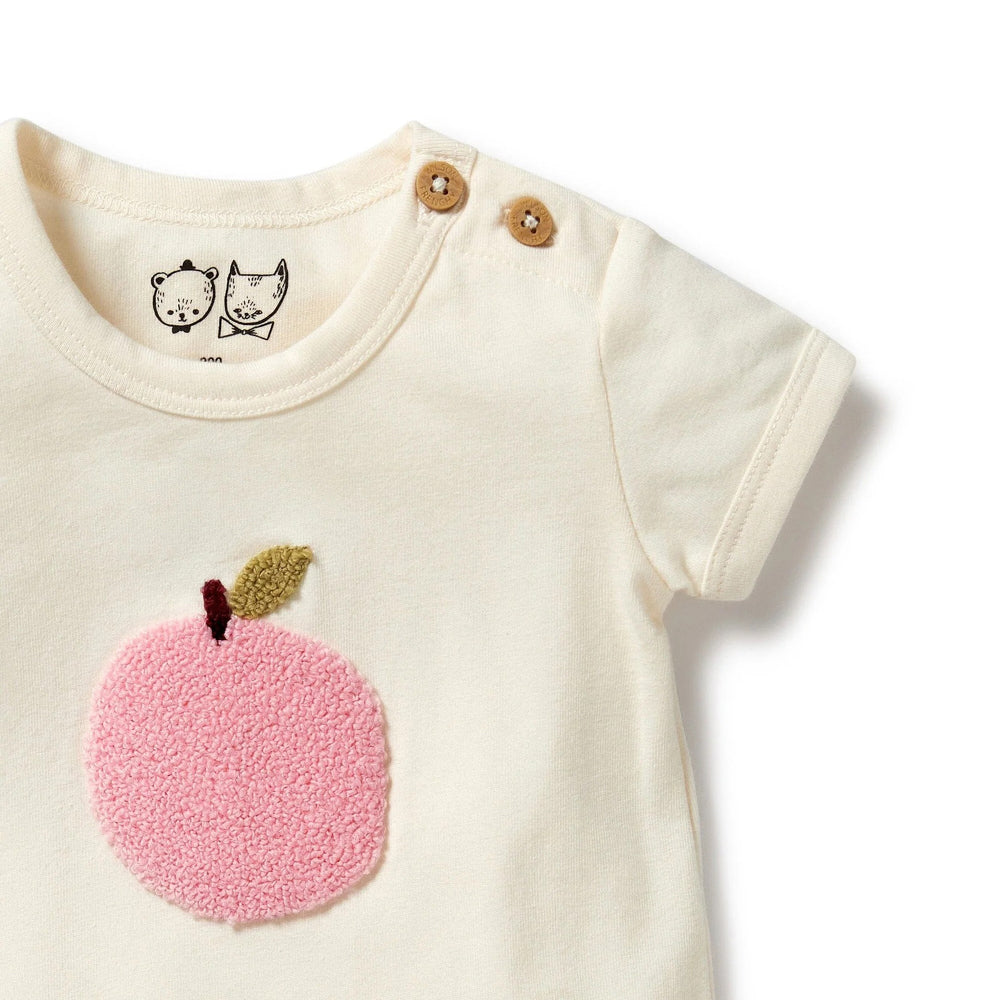 Wilson & Frenchy Peachy Organic Bodysuit