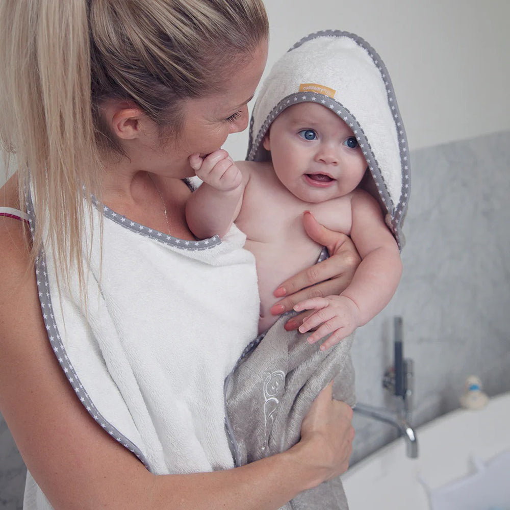 Cuddledry Hands Free Bath Towel Grey