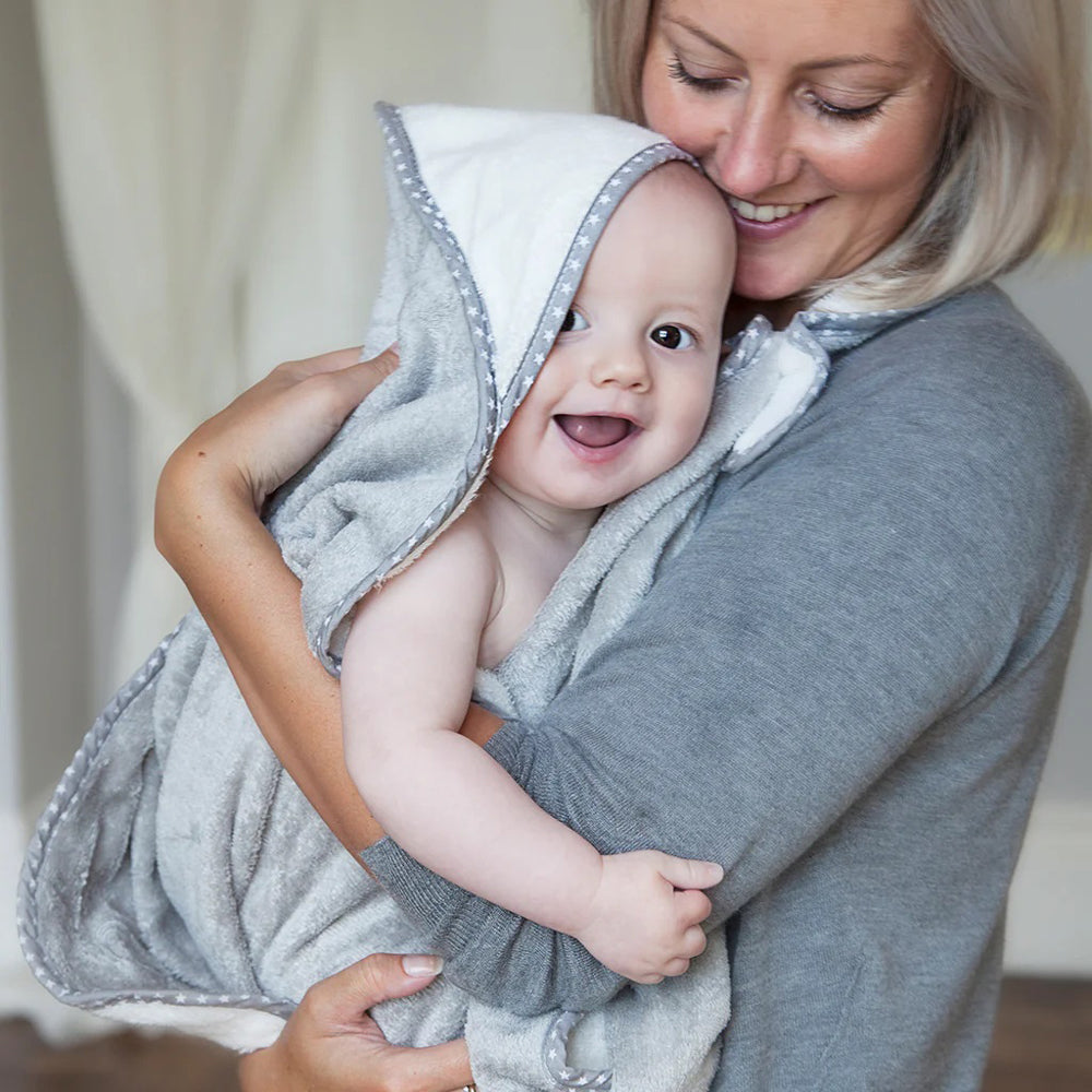 Cuddledry Hands Free Bath Towel Grey