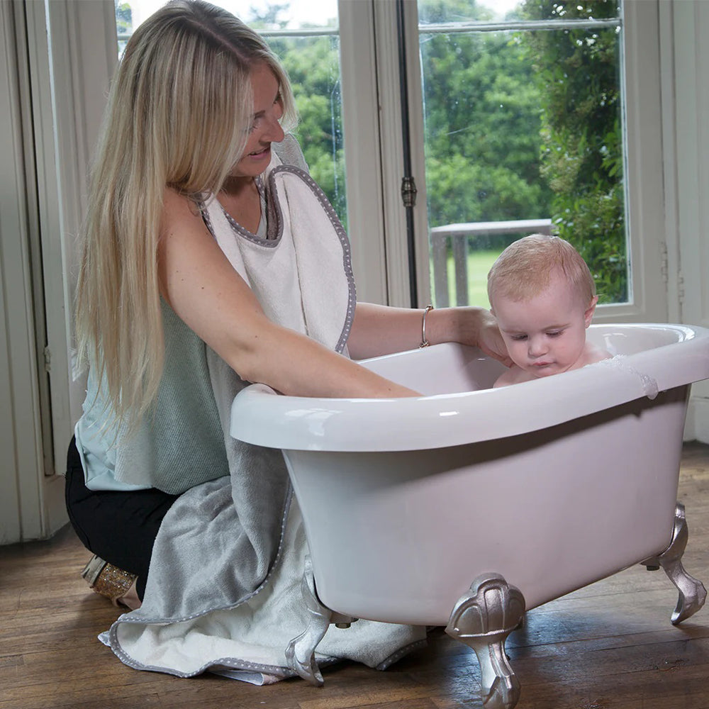 Cuddledry Hands Free Bath Towel Grey