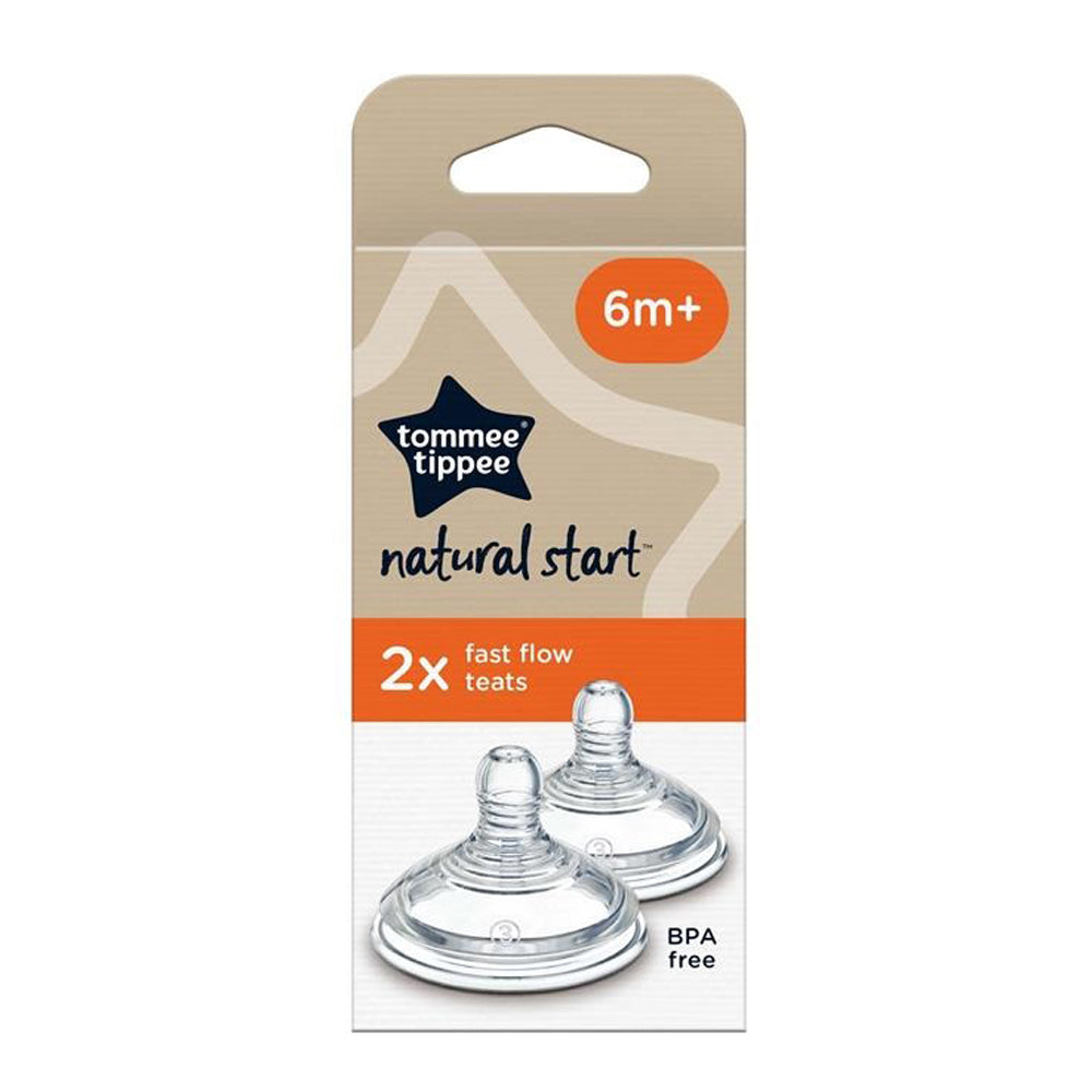 Tommee Tippee Natural Start 2x Fast Flow Teats