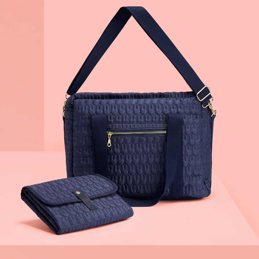 Bunnie Caddie Nappy Bag Navy