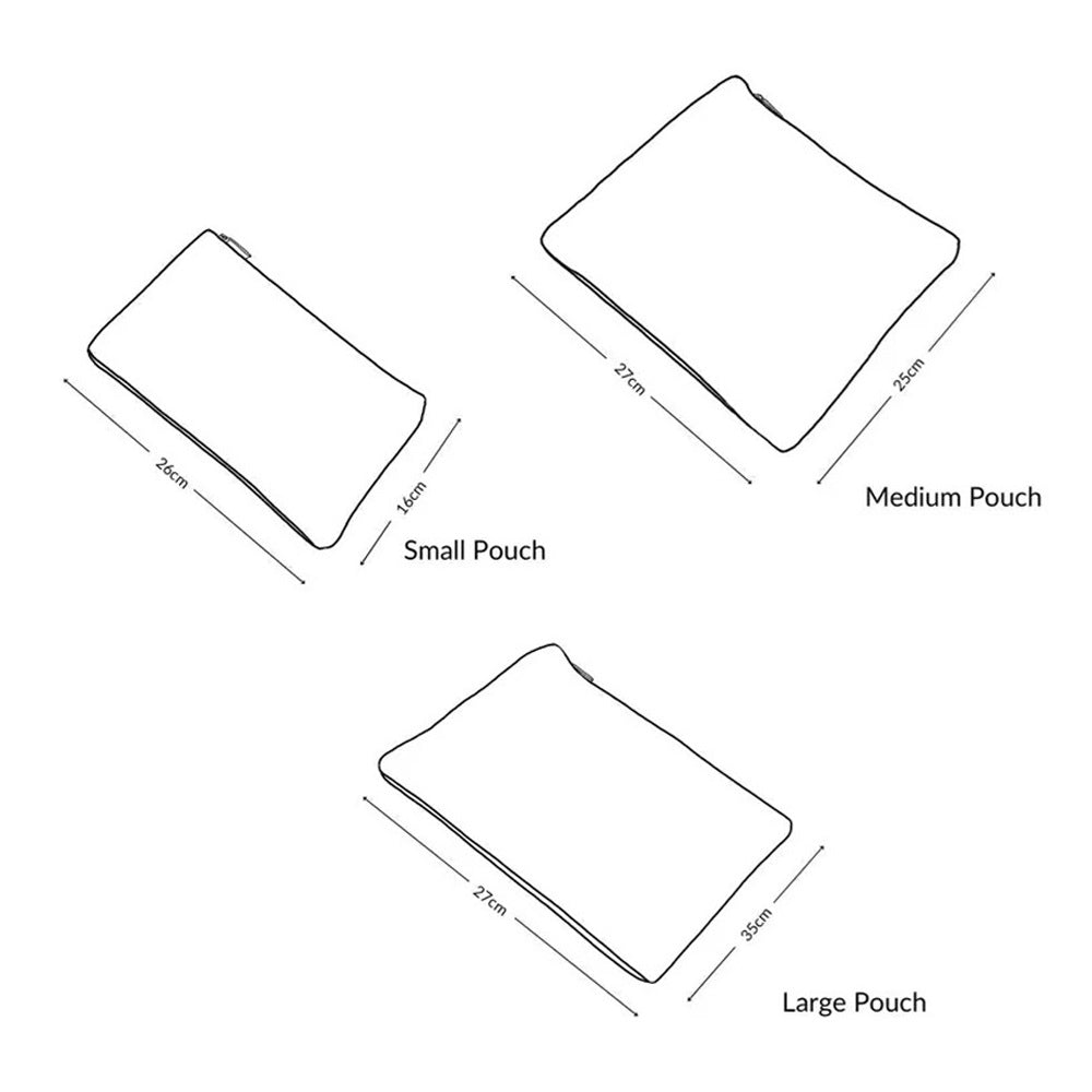 Bunnie Caddie Pouch Set Sand