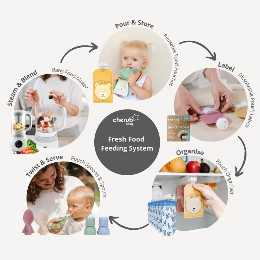 Cherub Baby Easycook Baby Food Maker & Bottle Sterliser