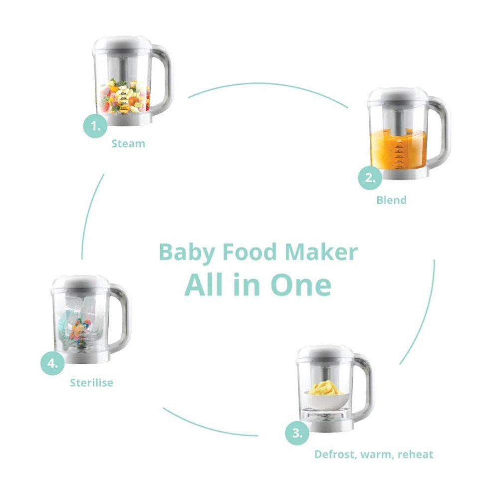 Cherub Baby Easycook Baby Food Maker & Bottle Sterliser