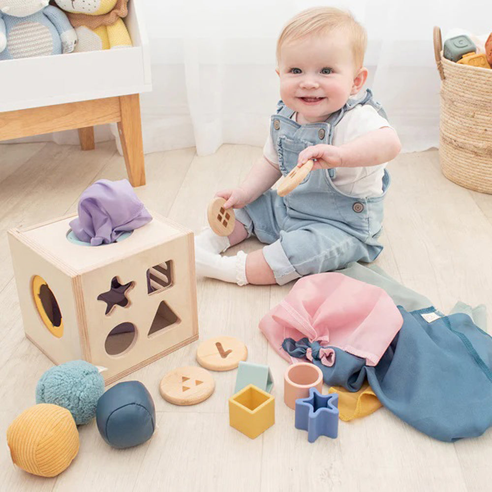 Playground 4 In 1 Sensory Cube Multi