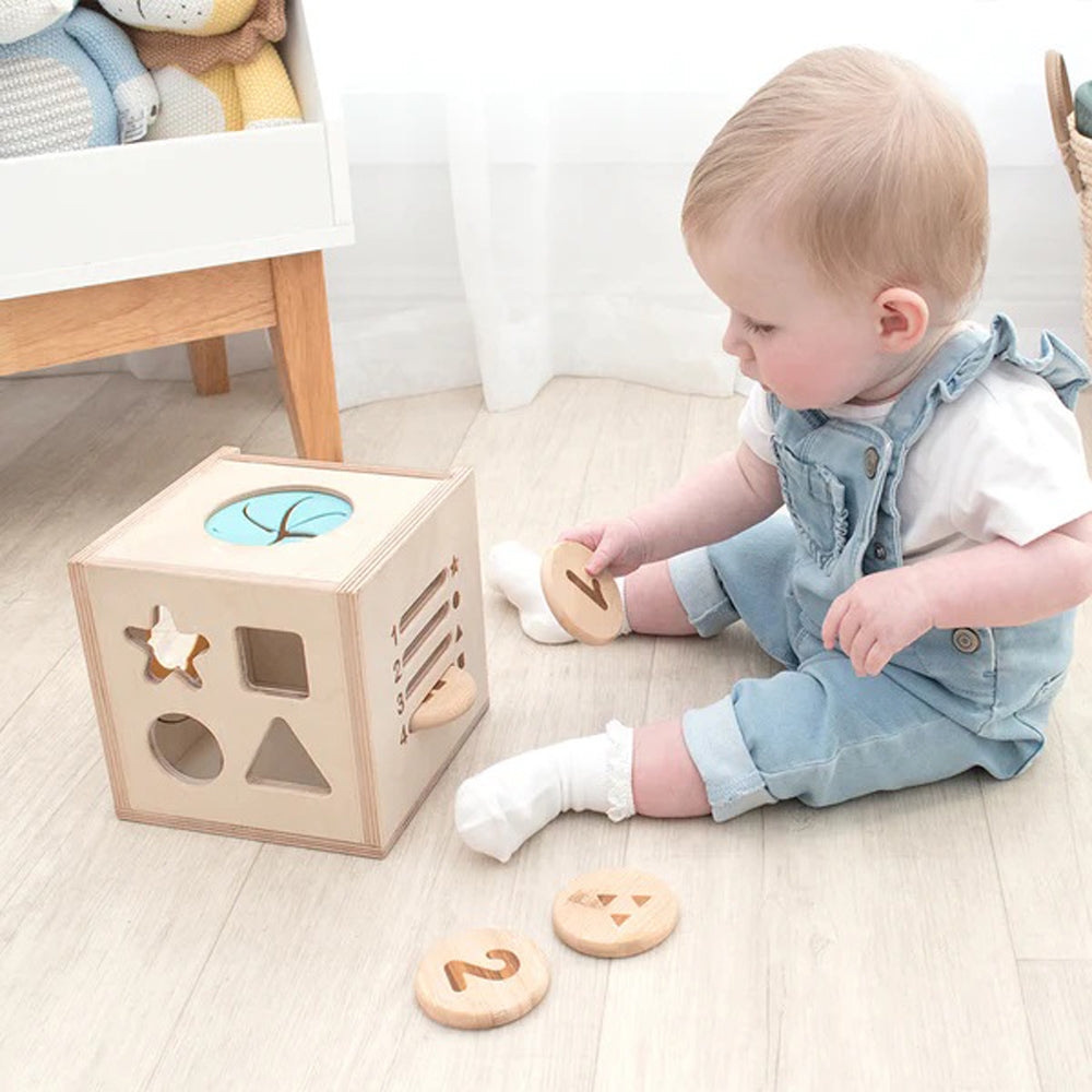 Playground 4 In 1 Sensory Cube Multi