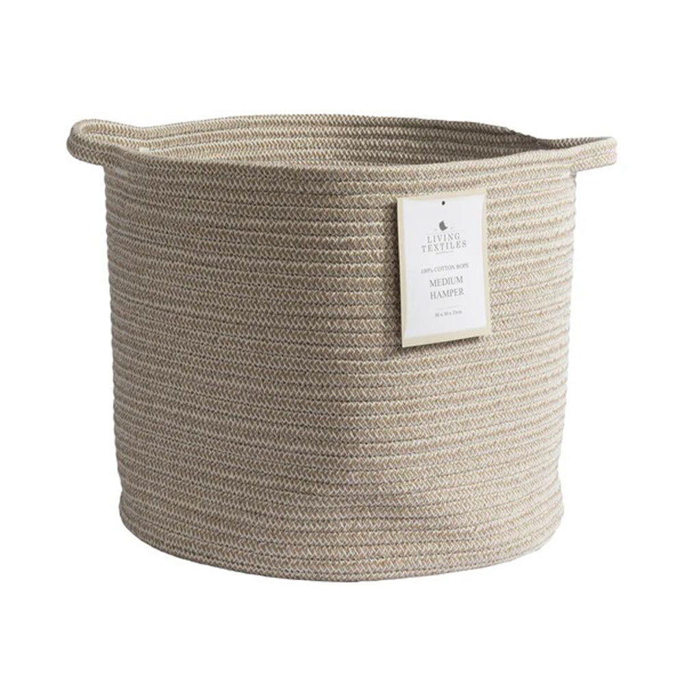 Living Textiles Cotton Rope Hamper Medium