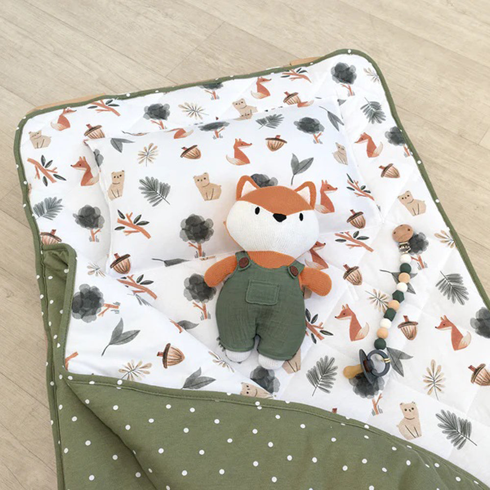 Living Textiles Childcare Nap Mats Forest Retreat