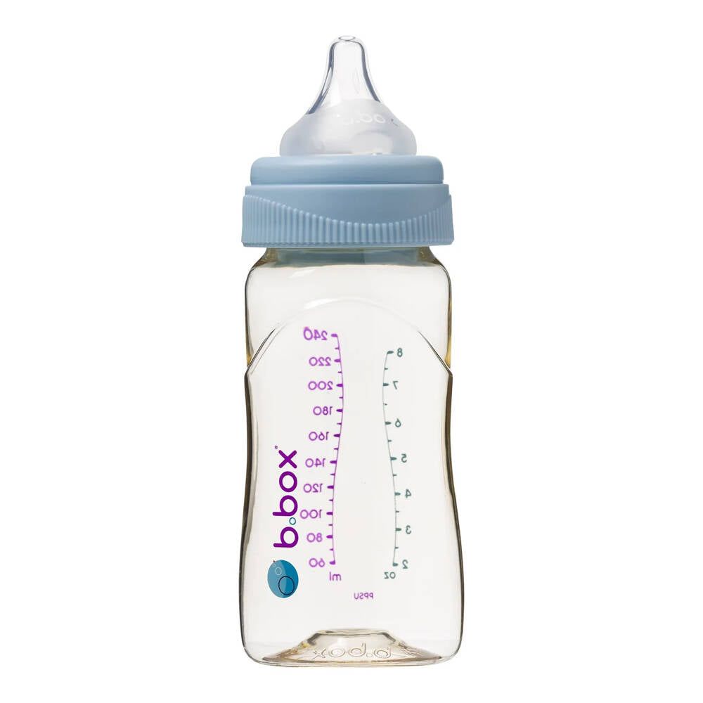 B.Box Baby Bottle 240ml Lullaby Blue