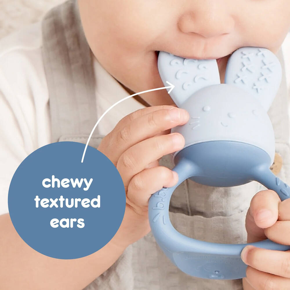 B.Box Chill + Fill Teether Lullaby Blue