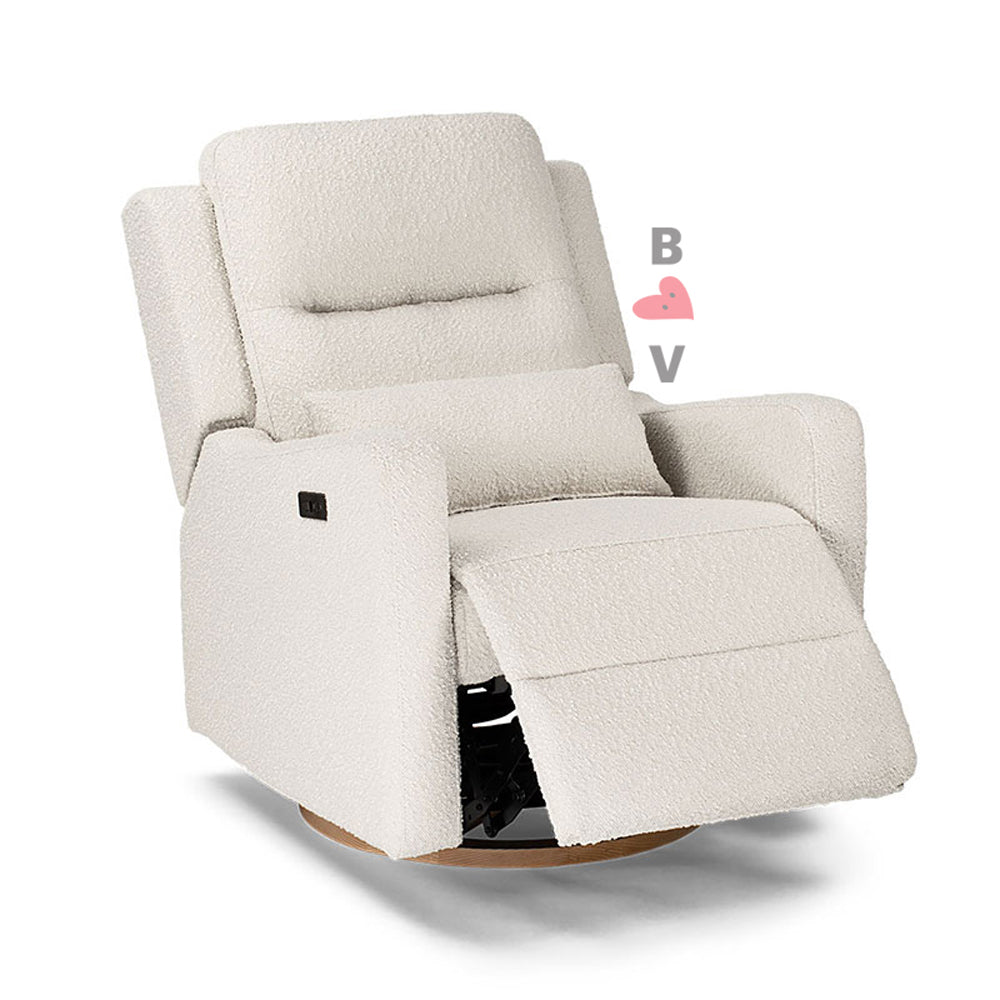 Cocoon Rio Electric Recliner & Glider Chair with USB Vanilla Boucle