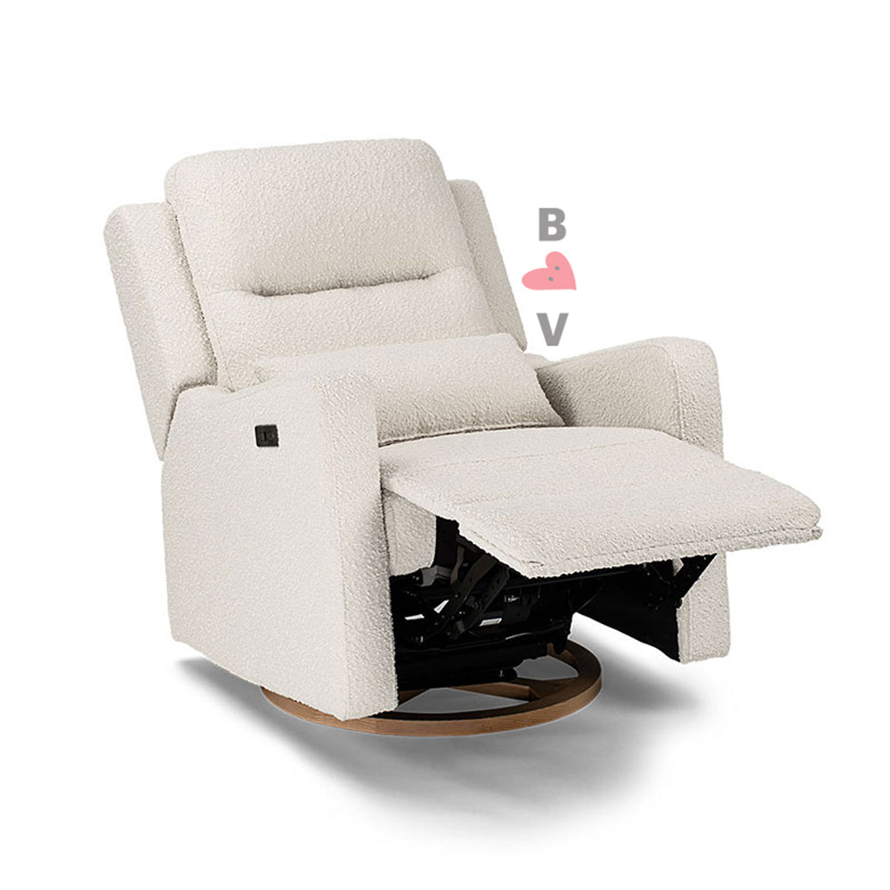 Cocoon Rio Electric Recliner & Glider Chair with USB Vanilla Boucle