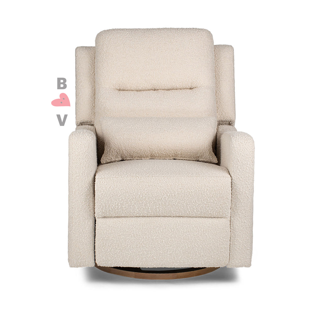 Cocoon Rio Electric Recliner & Glider Chair with USB Sandstone Boucle