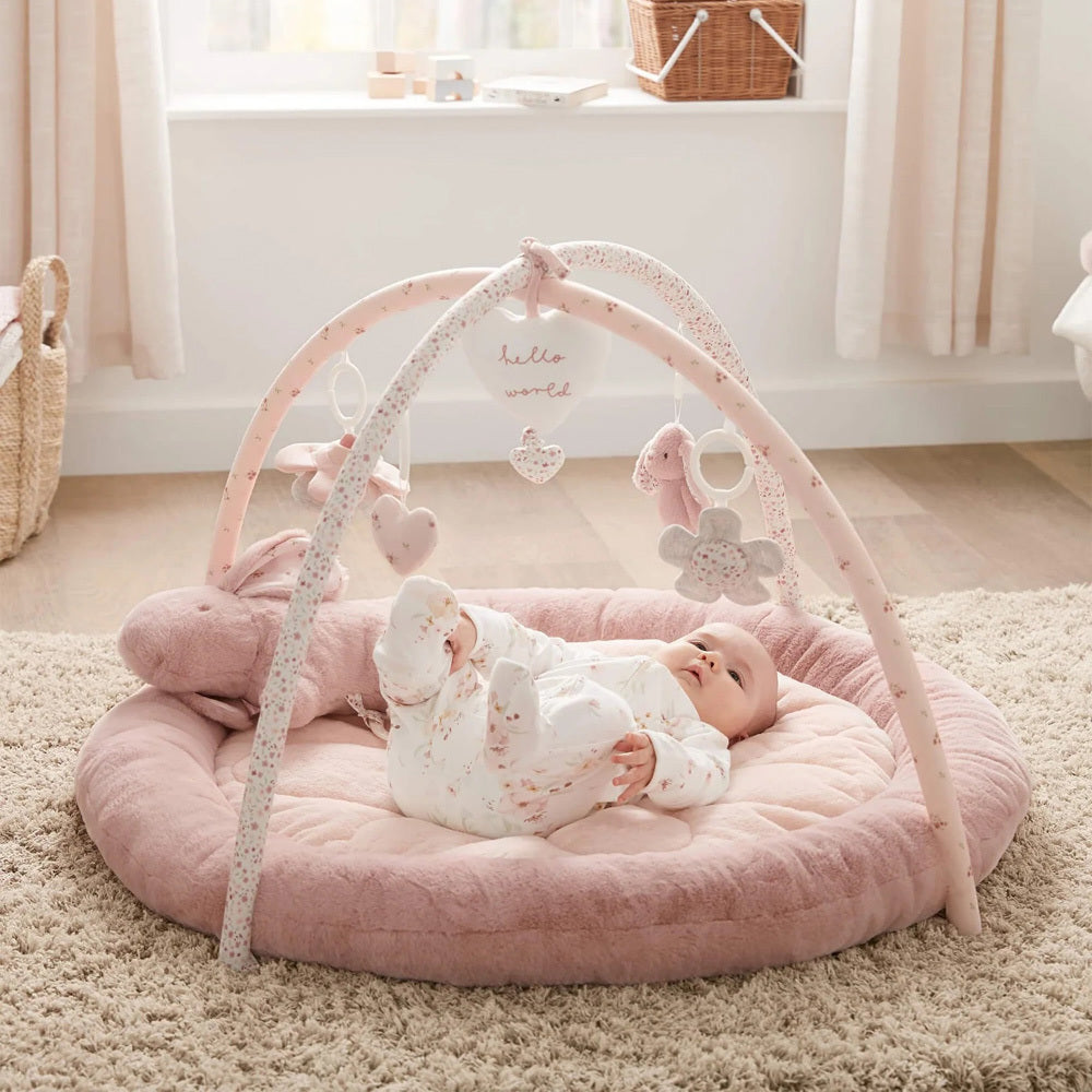 Mamas & Papas Playmat & Gym Welcome To The World Pink