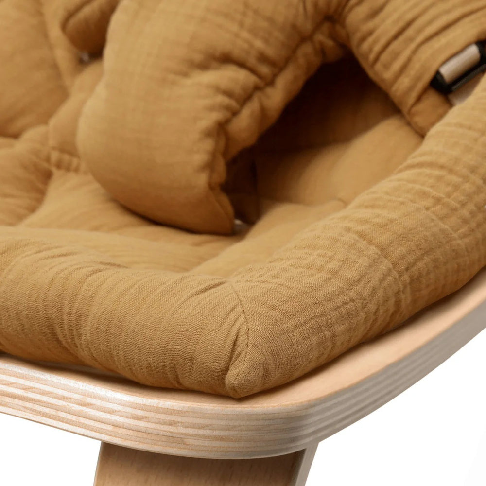 Charlie Crane Levo Baby Rocker In Beech Camel Seat