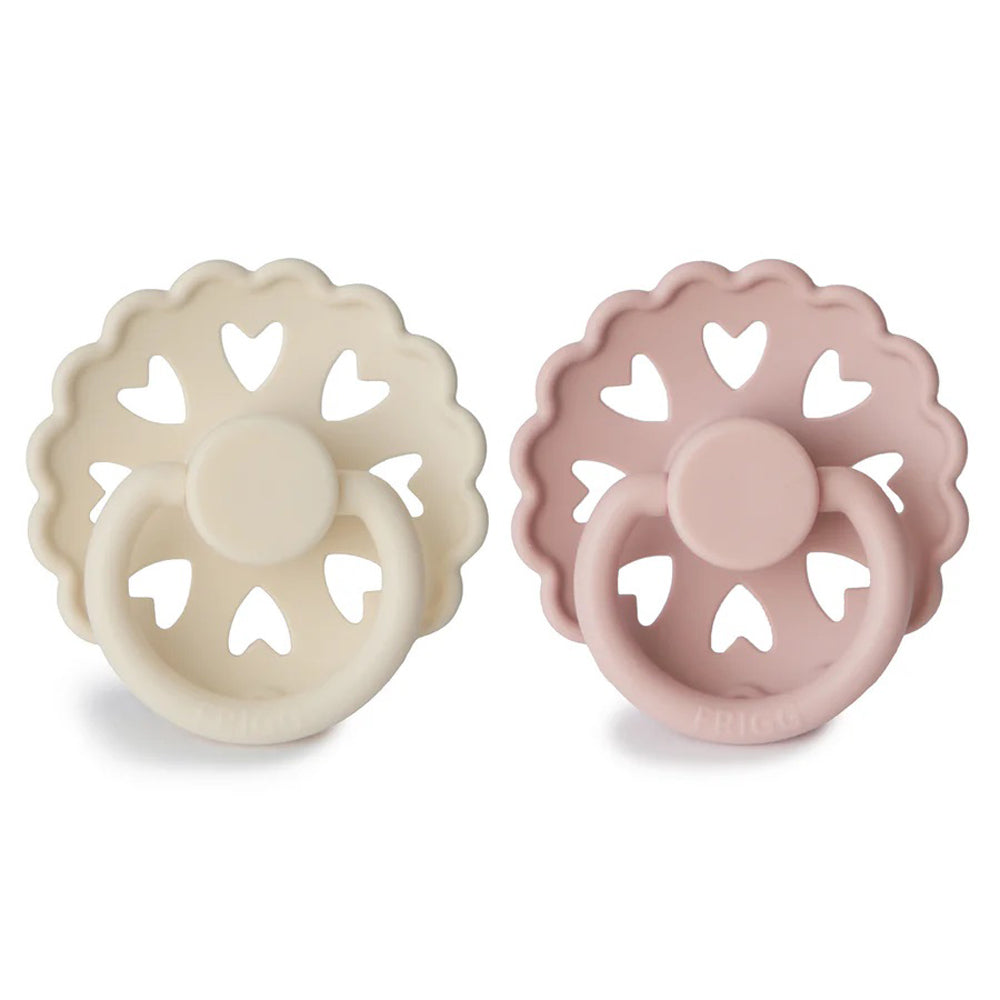 Frigg Fairytale Silicone 2pk Cream + Blush