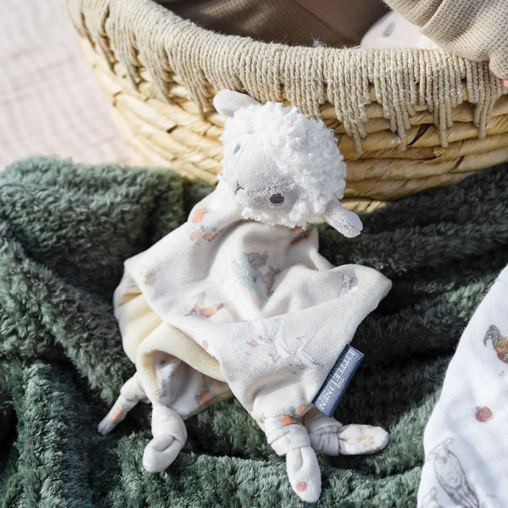 Little Linen Lovie/Comforter Farmyard Lamb