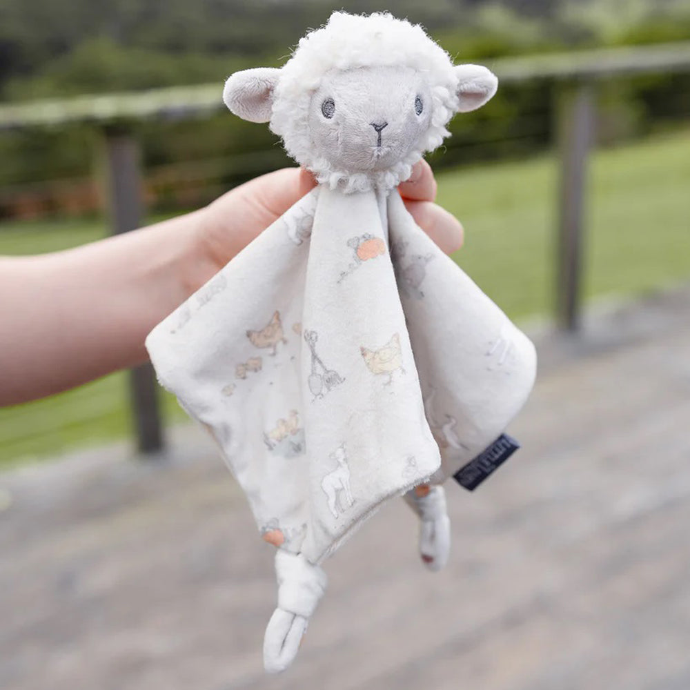 Little Linen Lovie/Comforter Farmyard Lamb