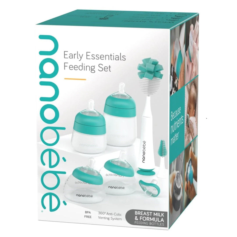 Nanobebe Early Essentials Feeding Set