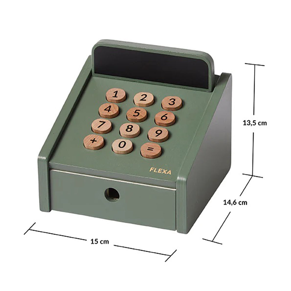 Flexa Cash Register - Dusty Green