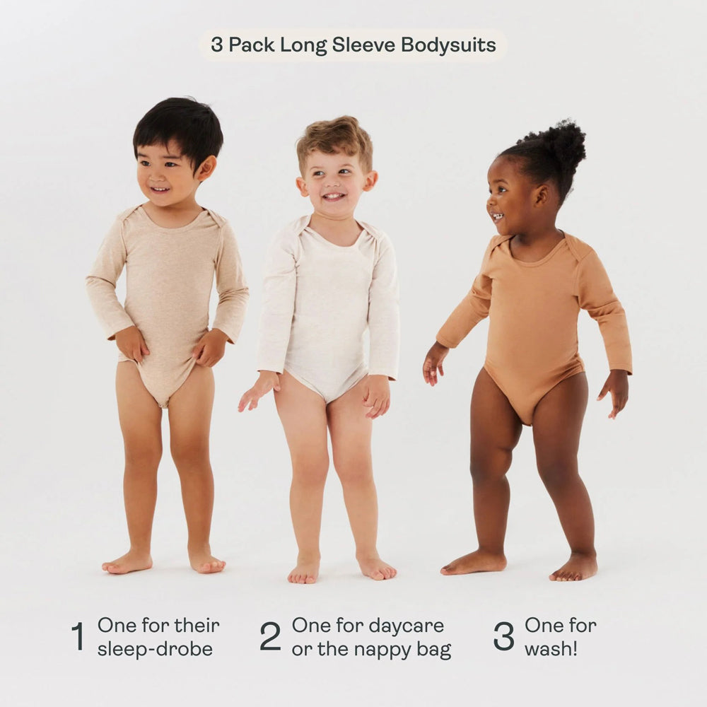 ErgoPouch Long Sleeve Bodysuit Pack 0.2 Tog