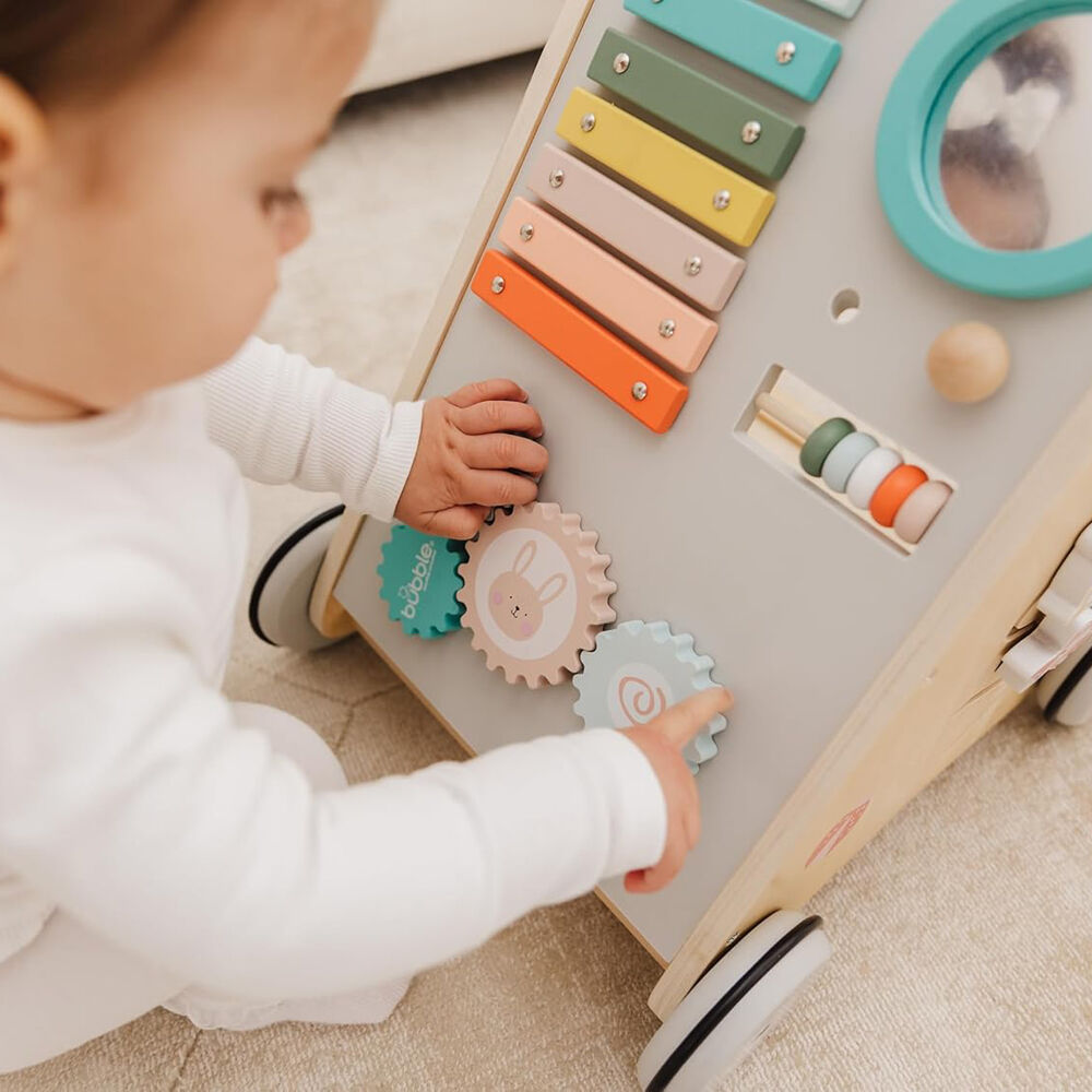 Bubble Wooden Activity Play Walker