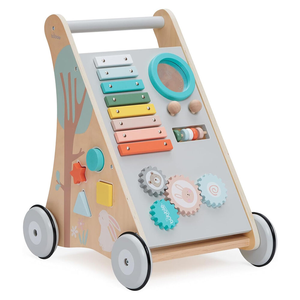 Bubble Wooden Activity Play Walker