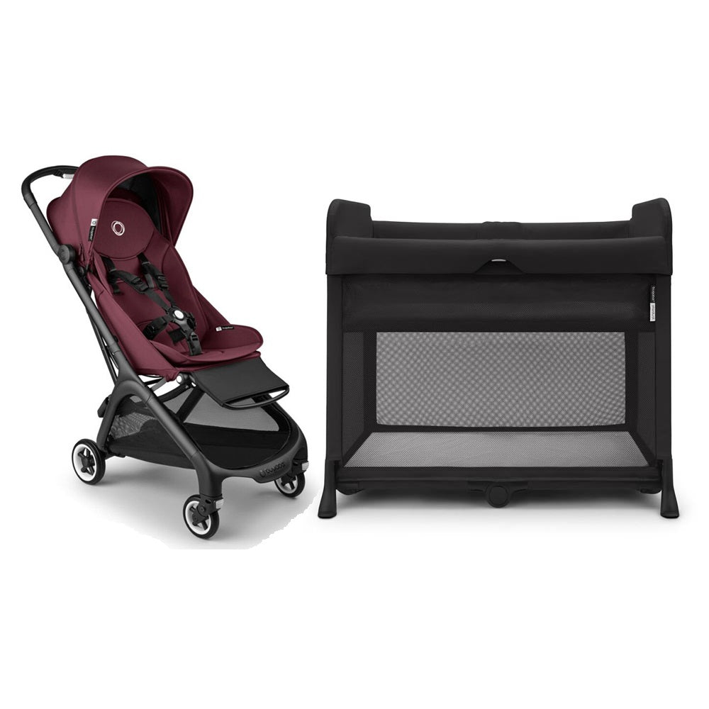 Bugaboo Butterfly Stroller + Stardust Plus Travel Cot