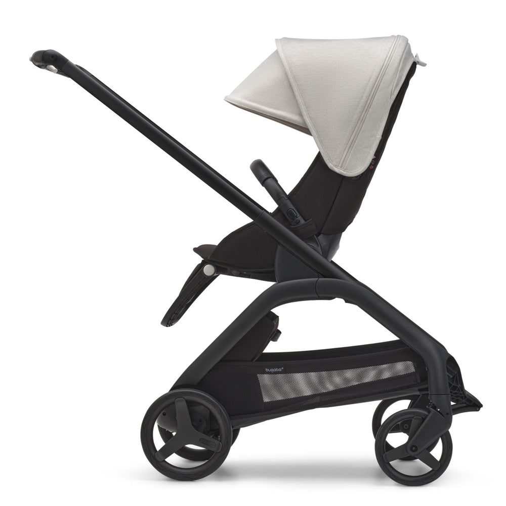 Bugaboo Dragonfly Pram Black/Black/Misty White Canopy