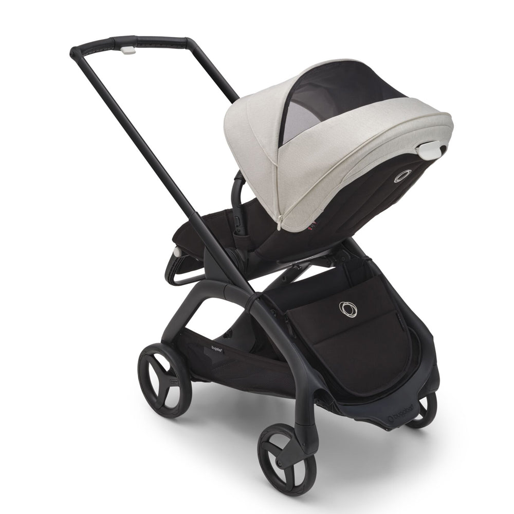 Bugaboo Dragonfly Pram Black/Black/Misty White Canopy