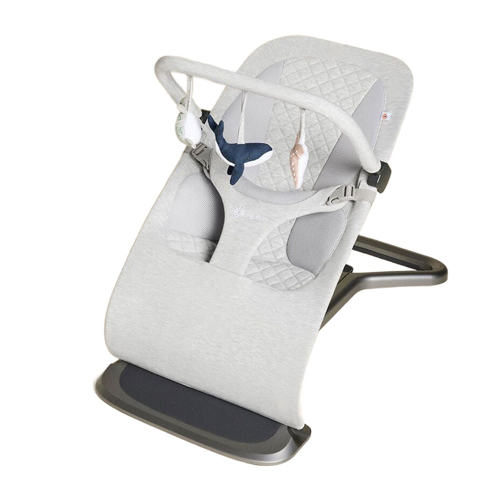 Ergobaby Omni Breeze Carrier + Evolve Bouncer Bundle