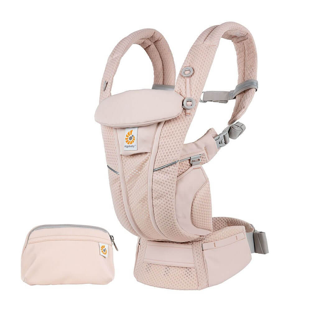 Ergobaby Omni Breeze Carrier + Evolve Bouncer Bundle