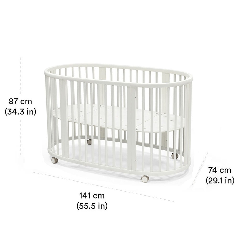 Stokke Sleepi Cot V3 + Dresser White