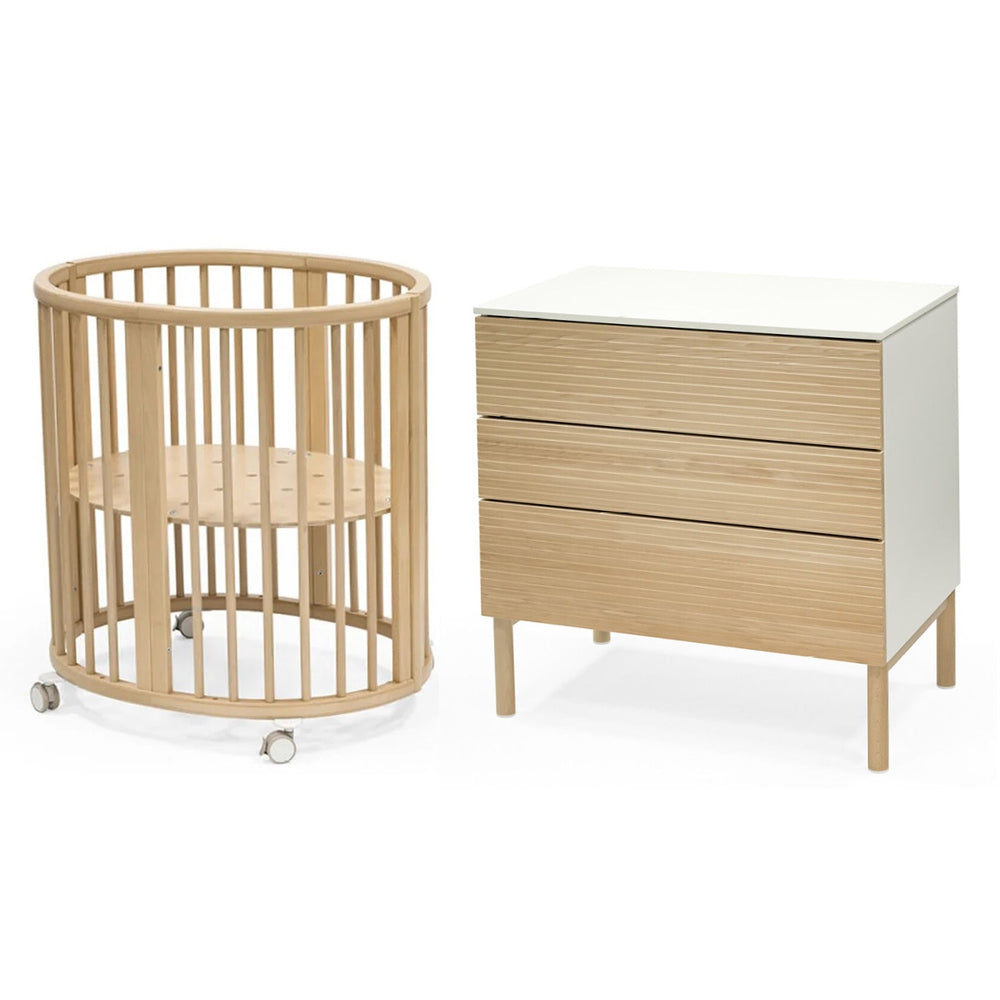 Stokke Sleepi Mini V3 + Dresser White