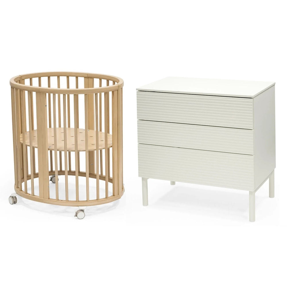 Stokke Sleepi Mini V3 + Dresser White