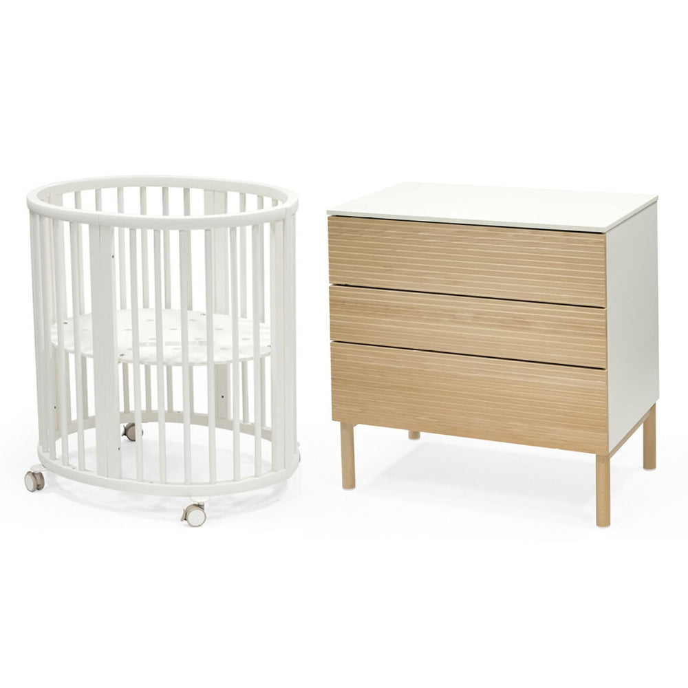 Stokke Sleepi Mini V3 + Dresser White