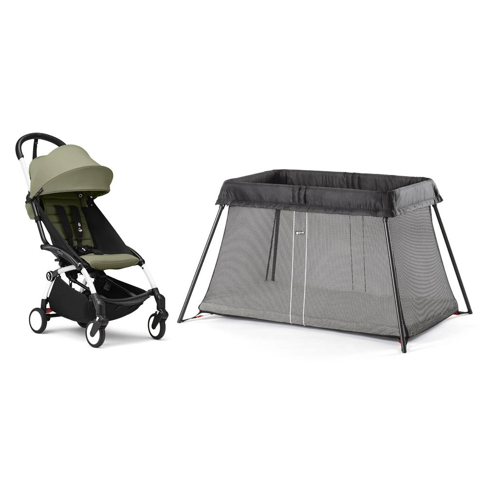 Stokke YOYO3 + BabyBjorn Travel Cot Bundle