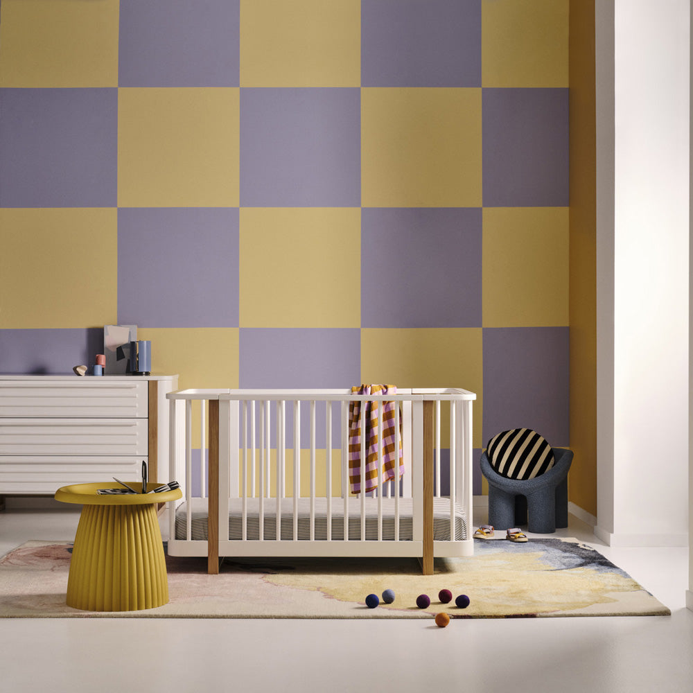 Tasman Eco Pisa Cot + Mattress + Dresser Nursery Package